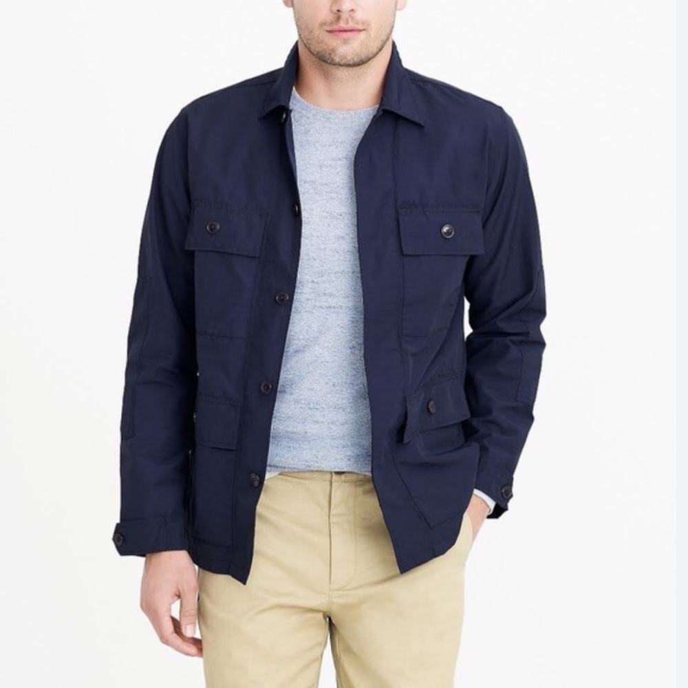 🌾 J. Crew Men's Navy Utility‎ Jacket